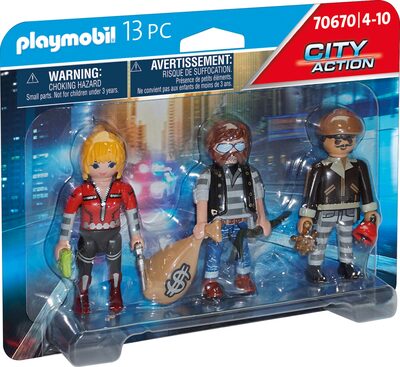 PLAYMOBIL 70670 Figurenset Ganoven