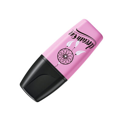 STABILO 07/158-9 Textmarker - STABILO BOSS MINI Pastellove 2.0 - Einzelstift - frische Fuchsie