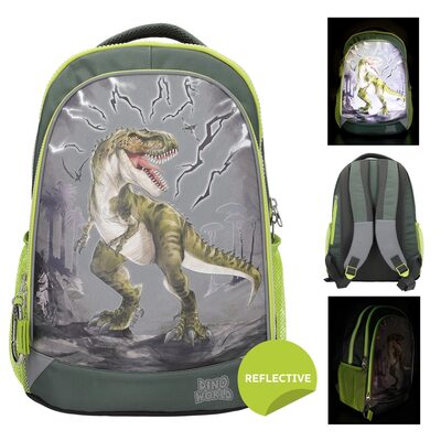 DEPESCHE 11759 Dino World Schulrucksack REFLECTOR