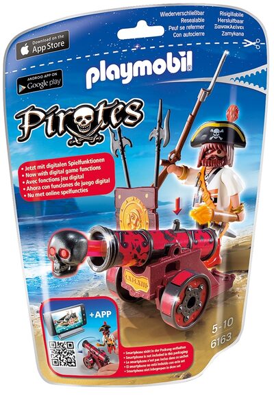 PLAYMOBIL® 6163 Rote App-Kanone mit Freibeuter