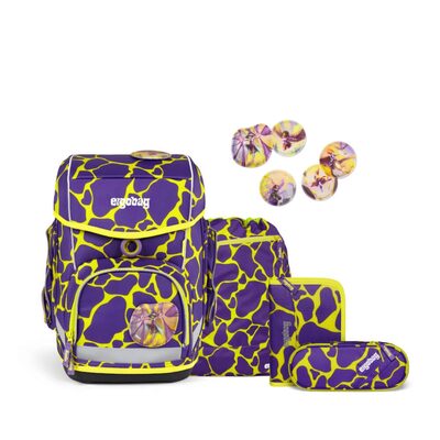 ERGOBAG 01036-90284-10 cubo Schulrucksack-Set LUMI SuBärkraft, 5-teilig