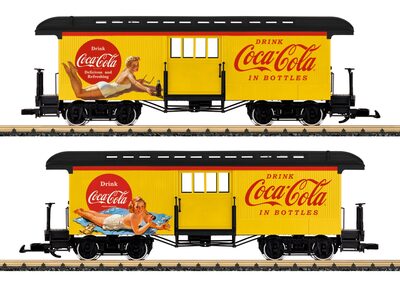 LGB 36847 G (Schmalspur) Coca Cola® Gepäckwagen, Ep. III