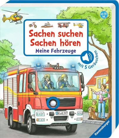 RAVENSBURGER 43771 Sachen suchen, Sachen hören: Meine Fahrzeuge