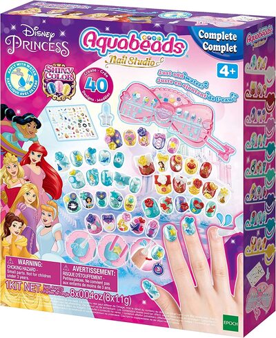 EPOCH 35006 Aquabeads Disney Prinzessinnen Nagelstudio