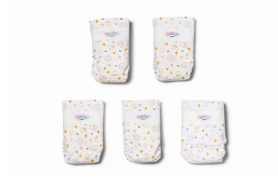 ZAPF 838358 BABY born® Windeln 5er Pack