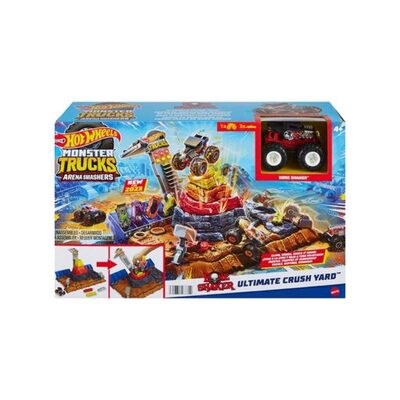 HOT WHEELS HNB96 Hot Wheels Monster Trucks Arena World Main Event: Bone Shake