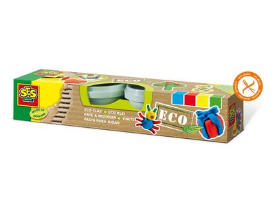 SES 24911 Knete Eco 4 Farben