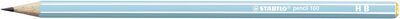STABILO 160/02-HB Bleistift - STABILO pencil 160 in blau - Einzelstift - Härtegrad HB