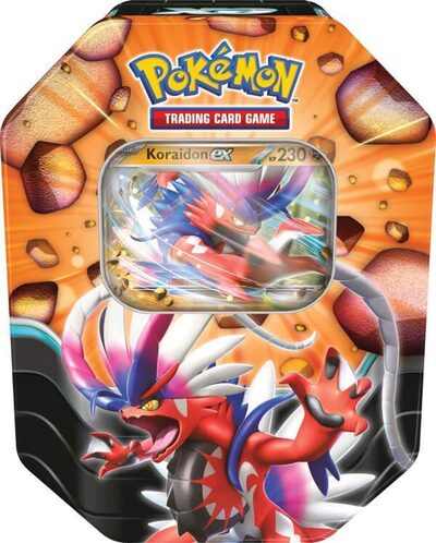 POKEMON 10887 PKM Pokémon MBE3 Tin-Box Schlagkräftige Legenden: Koraidon-ex
