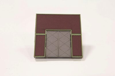 JOSWOOD 17118 H0 Baukastensystem Schupp/Bauhaus Element 'LKW Tor'