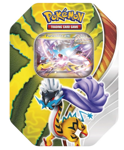 POKEMON 45915 PKM Pokémon Tin-Box 114 Paradox-Schicksale: Furienblitz-ex