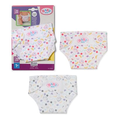 ZAPF 839867 BABY born Windeln 36 cm 2er Pack