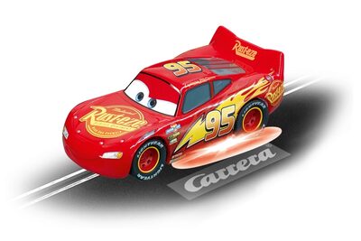 CARRERA 20064150 GO CARS Disney·Pixar Cars - Lightning McQueen - Neon Nights