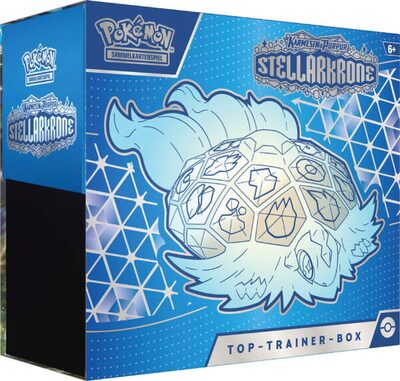 POKEMON 45944 PKM Pokémon KP07 Top-Trainer Box Karmesin & Purpur - Stellarkrone