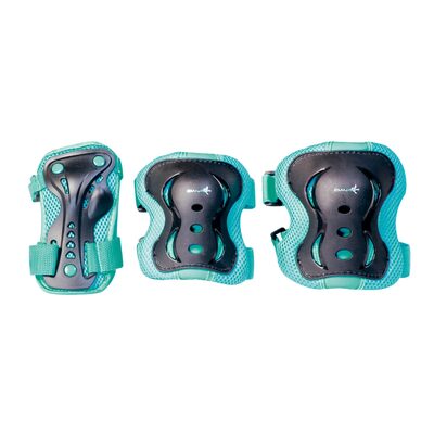 AUTHENTIC SPORTS & TOYS 557 muuwmi Protektoren-Set türkis Gr. M