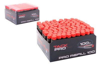 idee+spiel 100-31052 Tack Pro Nachfüllset 100 Darts