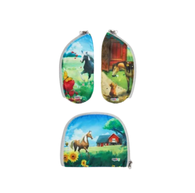 ERGOBAG 00820-00006-10 Zippies Pferd, mehrfarbig, 3 Stück