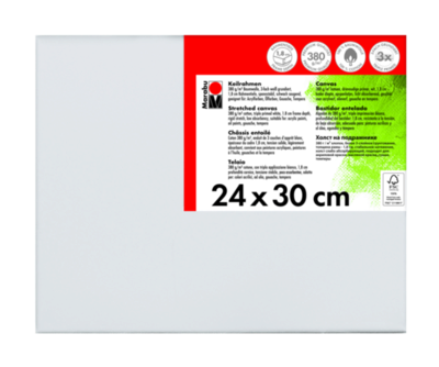 Marabu 161600240 Keilrahmen 24 x 30 cm FSC 100%