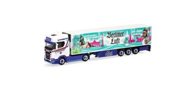 HERPA 320009 1:87 Scania CS 20 HD Kühlkoffer-Sattelzug 'Scheufler/Berliner Luft'
