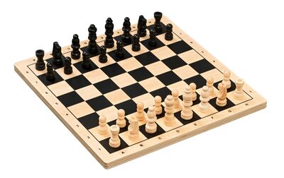 PHILOS 3296 Schach, Standard, Feld 29 mm, FSC 100%