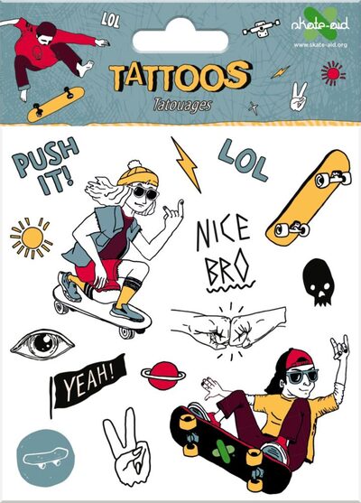 DIE SPIEGELBURG 17927 Tattoos - skate-aid