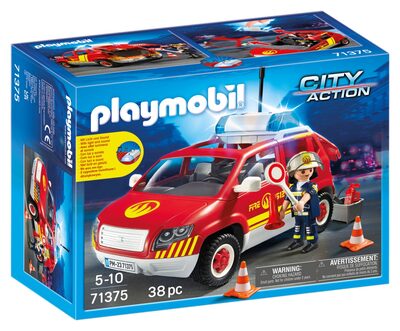 PLAYMOBIL® 71375 Brandmeisterfahrzeug mit Licht und Sound