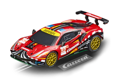 CARRERA 20064179 GO!!! / GO!!! PLUS Ferrari 488 GTE AF Corse, No. 52 “Carrera”