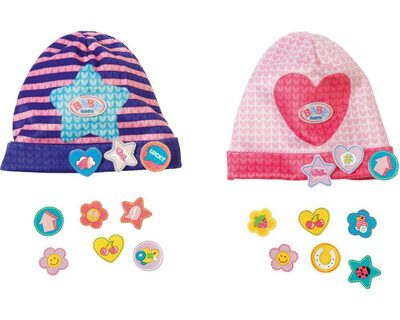 ZAPF 825440 BABY born® Mützen mit Batches