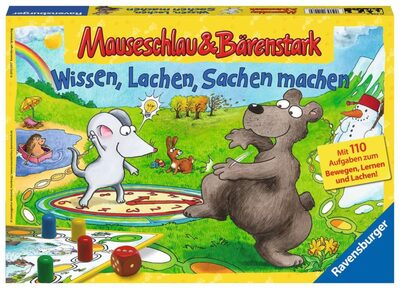 RAVENSBURGER 21298 Mauseschlau & Bärenstark  Wissen, Lachen, Sachen machen