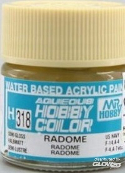 MR HOBBY - GUNZE H-318 Mr Hobby -Gunze Aqueous Hobby Colors (10 ml) Radome [30