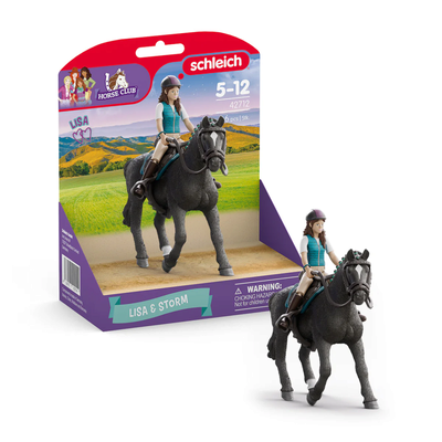 SCHLEICH 42712 Horse Club Lisa & Storm