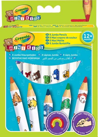 CRAYOLA 36789 Crayola MK 8 Jumbo Buntstifte