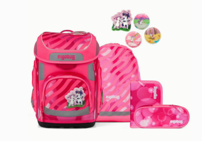 ERGOBAG 01512-90160-10 KuntBärbuntes Einhorn cubo, Pink