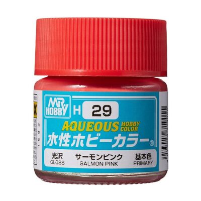 MR. HOBBY H-029 Aqueous Hobby Colors (10 ml) Salmon Pink