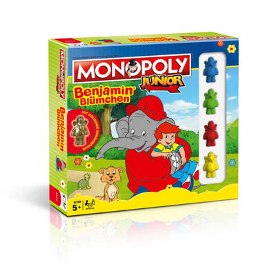WINNING MOVES 44871 Monopoly Junior - Benjamin Blümchen