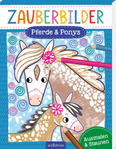 ARSEDITION 135145 Zauberbilder – Pferde & Ponys
