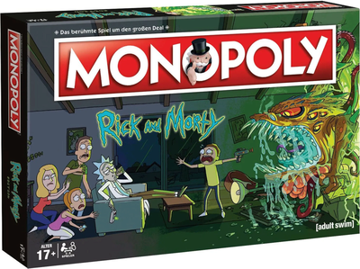 WINNING MOVES 45169 Monopoly - Rick & Morty