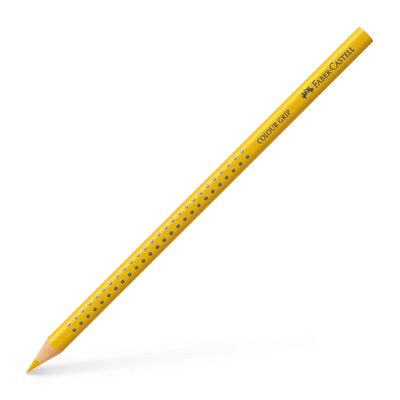FABER-CASTELL 112408 Buntstift Colour Grip kadmiumgelb dunkel