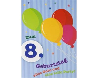 DEPESCHE 5589 Karten - Anlässe Kartentruhe Kindergeburtstag 8.
