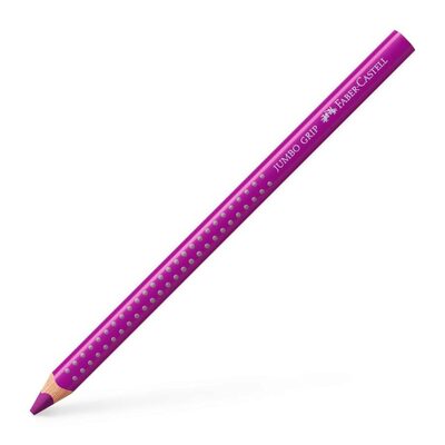 FABER-CASTELL 110934 Buntstift Jumbo Grip karmoisin