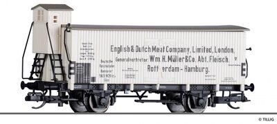 TILLIG 17399 TT Kühlwagen „English & Dutch Meat Company“, DRG, Ep. II