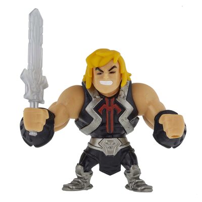 MATTEL HJG57 Masters of the Universe Eternia, 3 MOTU Minifiguren mit Waffen zum Sammeln und Spielen, sortiert