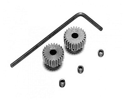 TAMIYA 300053103 Motorritzel-Set 24/25Z M04 Stahl