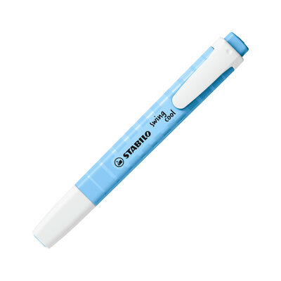 STABILO 275/112-8 Textmarker - STABILO swing cool Pastel - Einzelstift - Himmlisches Blau