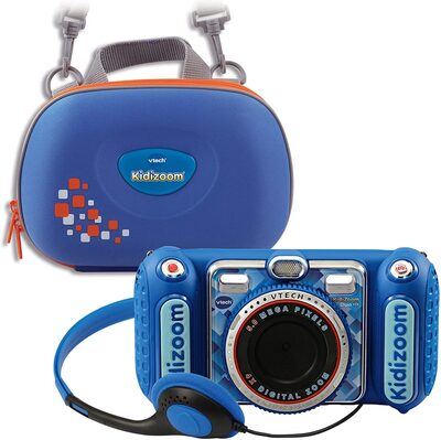 VTECH 80-520094 KidiZoom Duo DX blau inkl. Tragetasche blau