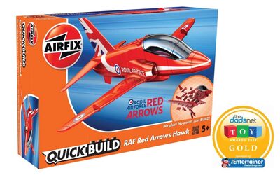 AIRFIX J6018 QUICKBUILD Red Arrows Hawk