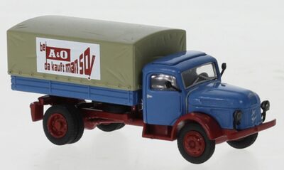 BREKINA 58047 1:87 / H0 1:87 Steyr 380 PP 1950, A&O Lebensmittel,
