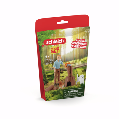 SCHLEICH 81475 Pocket Set Förster