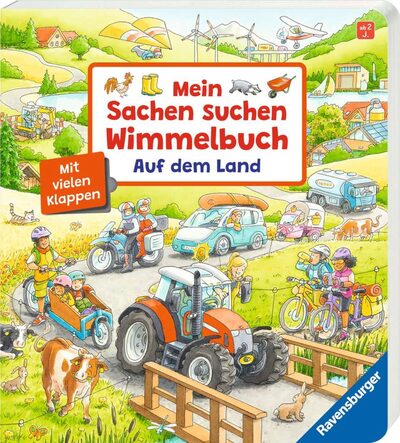 RAVENSBURGER 41881 Mein Sachen suchen Wimmelbuch: Auf dem Land