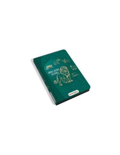 KIDYWOLF 000KIDYDRAW-MINI-AAW Leuchtende Designtafel mini Wilde Tiere